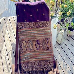 Tickled Pink throw/wrap